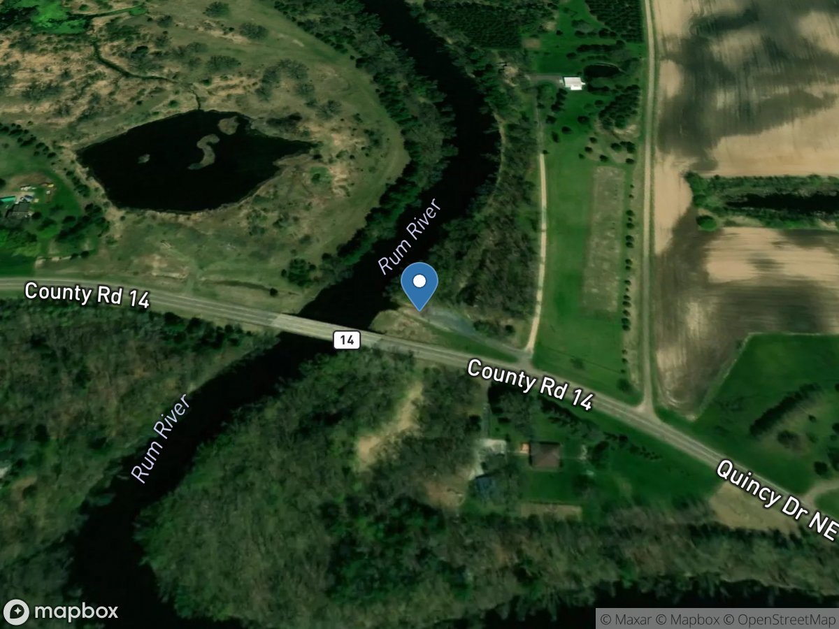 Rum River, Hwy 14 State Water Access Site