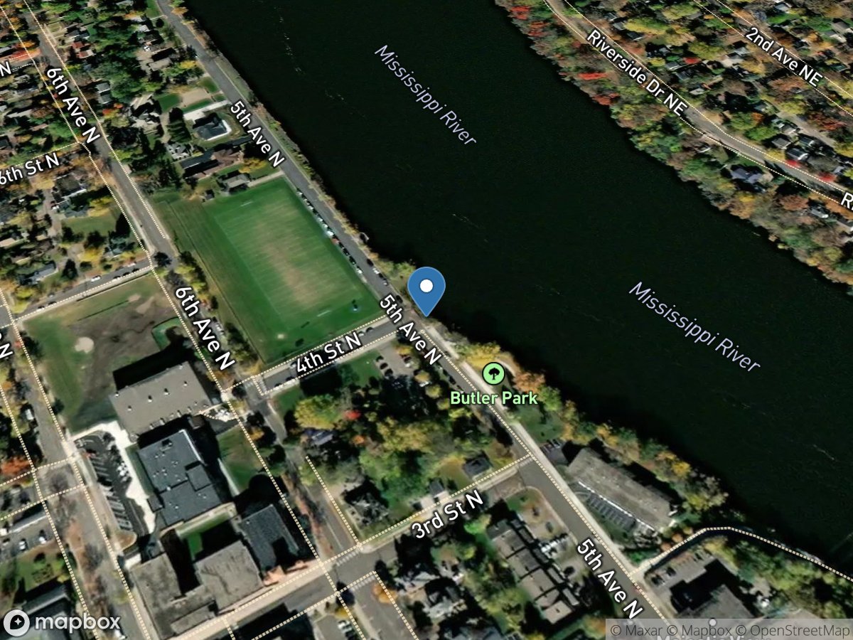 Mississippi River, 5th Ave N State Water Access S*