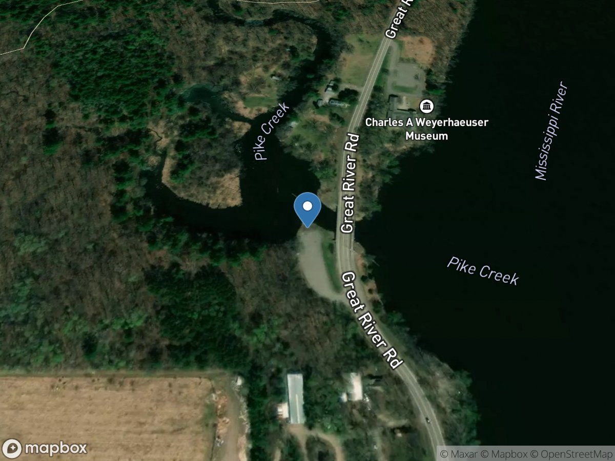 Mississippi River, Pike Creek State Water Access *