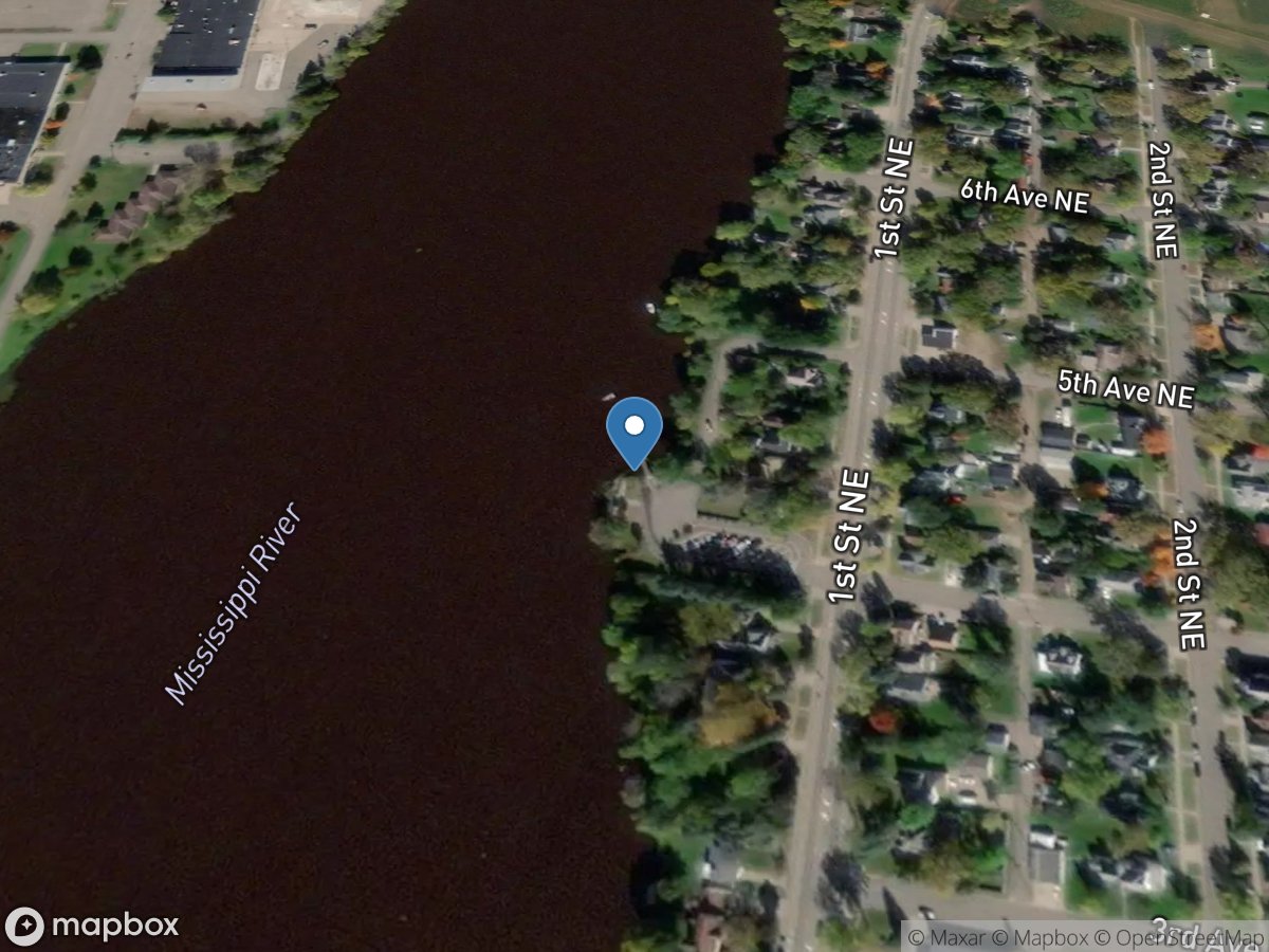 Mississippi River, 4th Ave Landing State Water Ac*