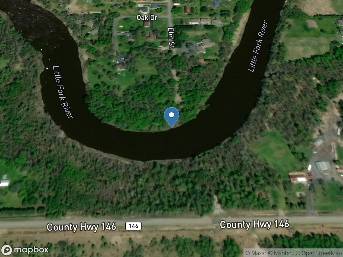 Littlefork River, Elm Street State Water Access S*