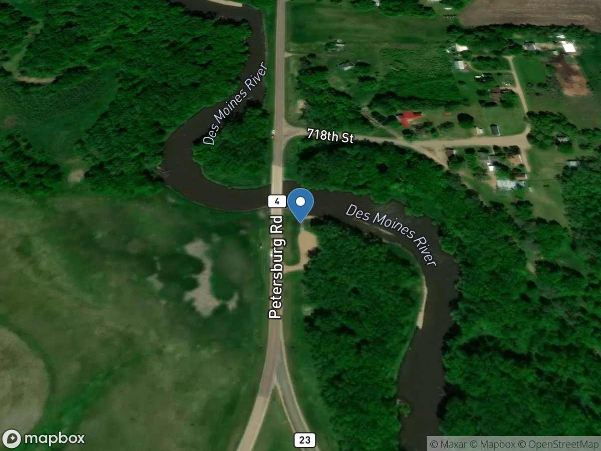 Des Moines River, Petersburg State Water Access S*