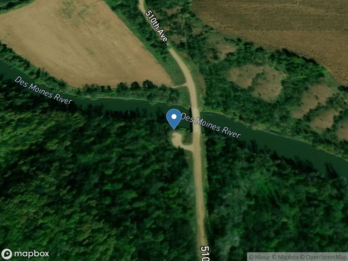 Des Moines River, Belmon State Water Access Site