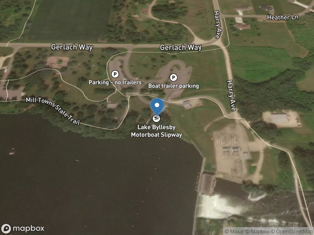 Lake Byllesby State Water Access Site