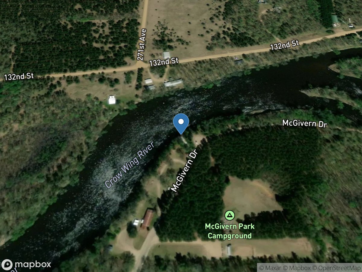 Crow Wing River, McGivern County Park, #15 State *