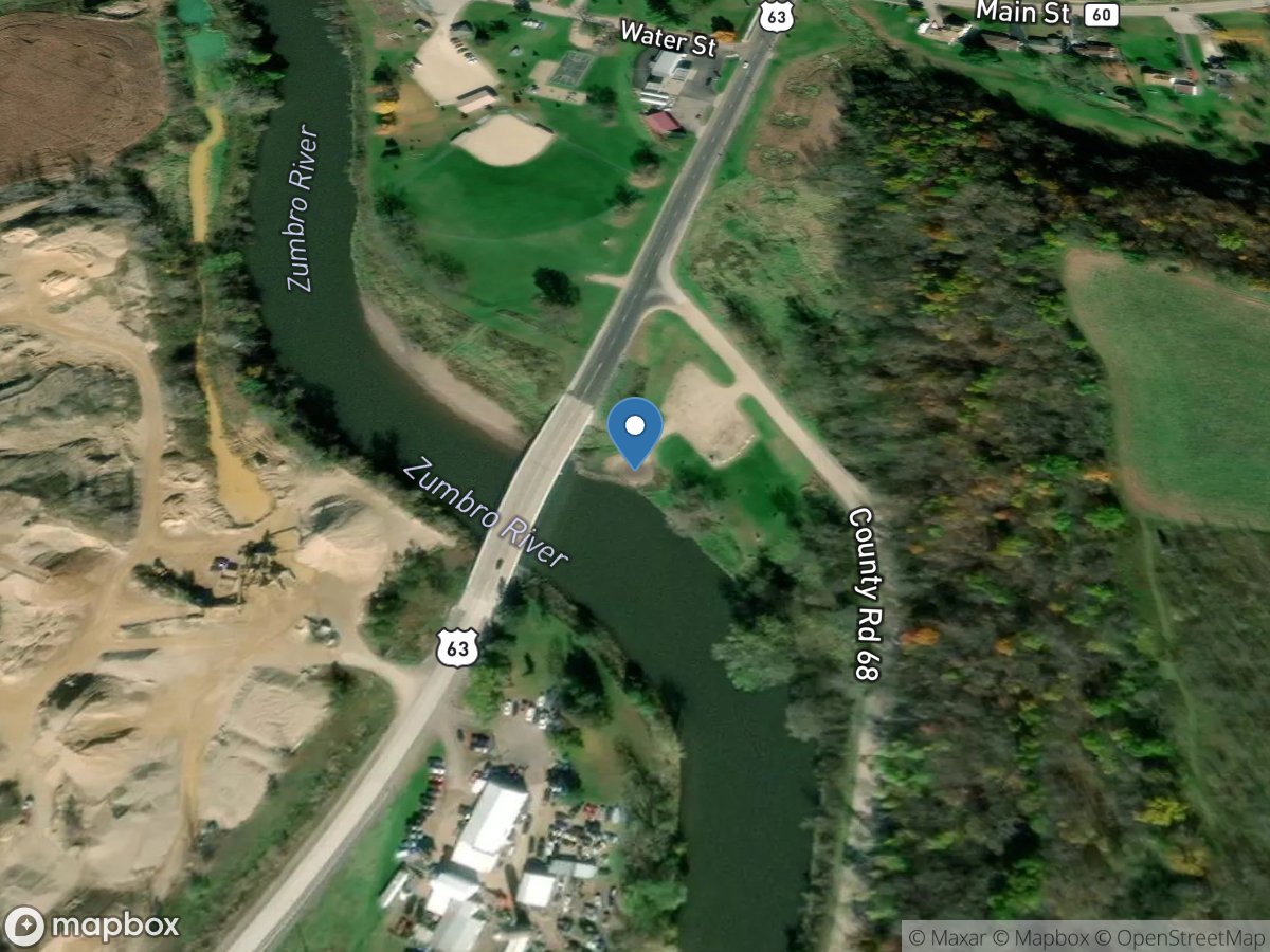 Zumbro River, Zumbro Falls