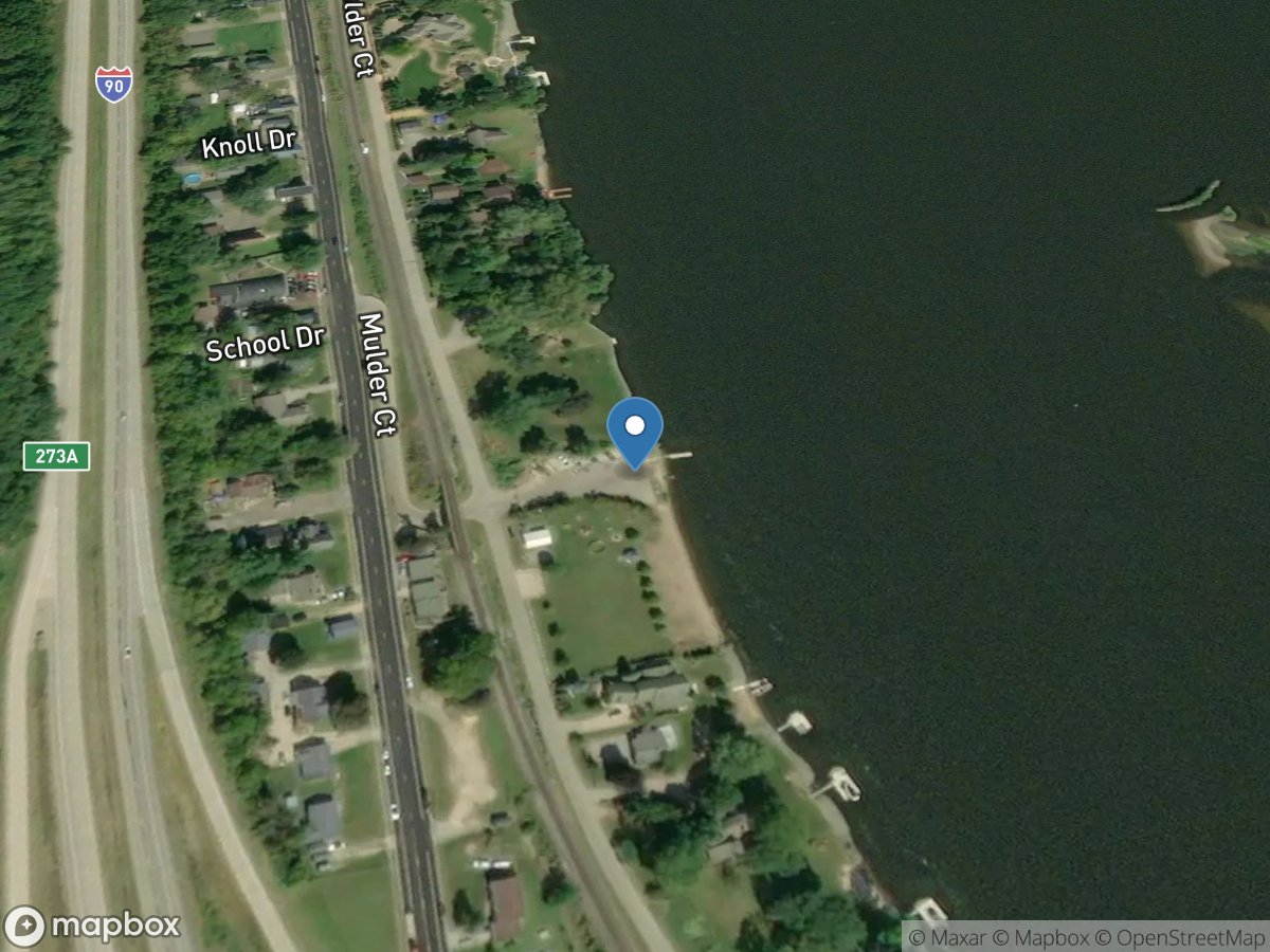 Mississippi River, Dresbach Water Access Site