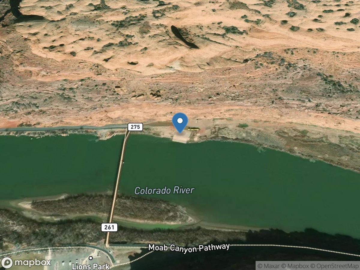 Moab Bridge Boat Ramp