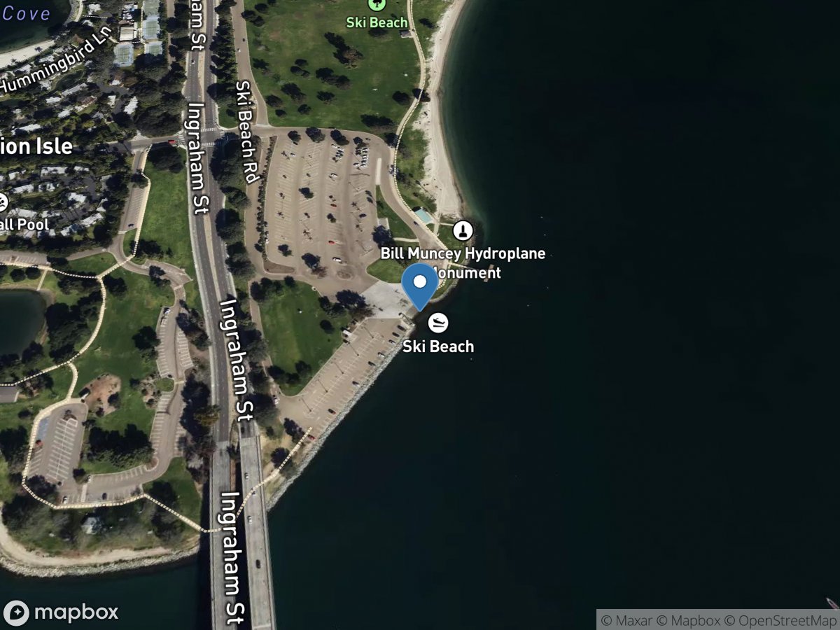 Mission Bay  - Ski Beach