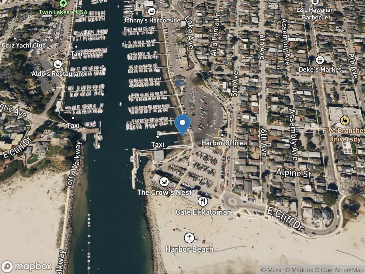 Santa Cruz Harbor (South Harbor)