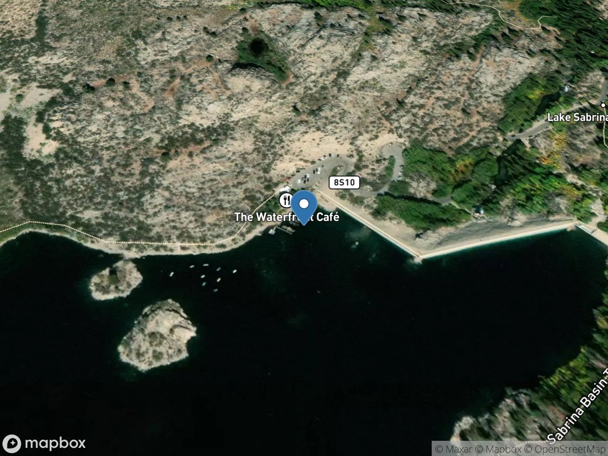 Lake Sabrina Landing