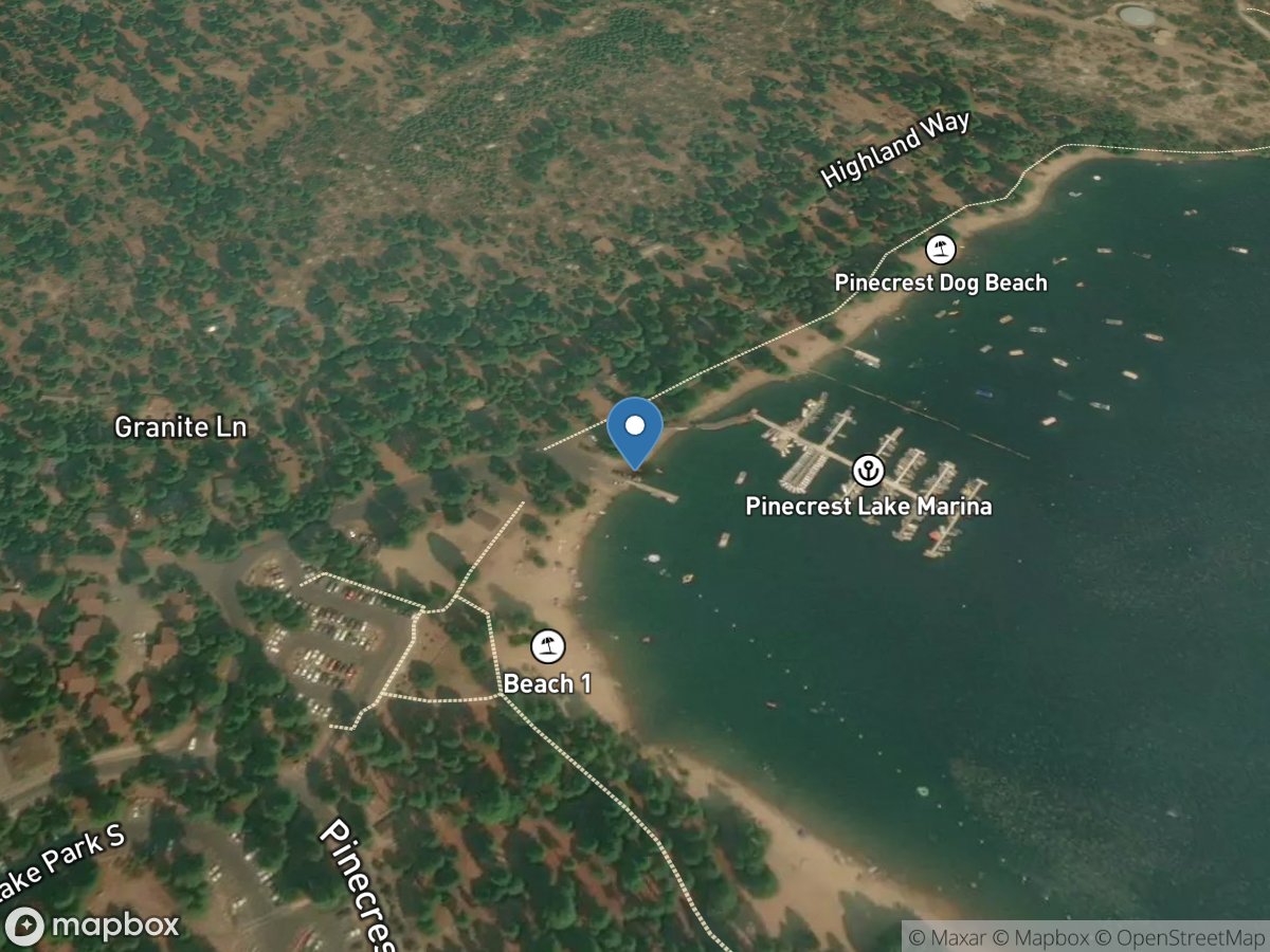 Pinecrest Lake Resort Marina