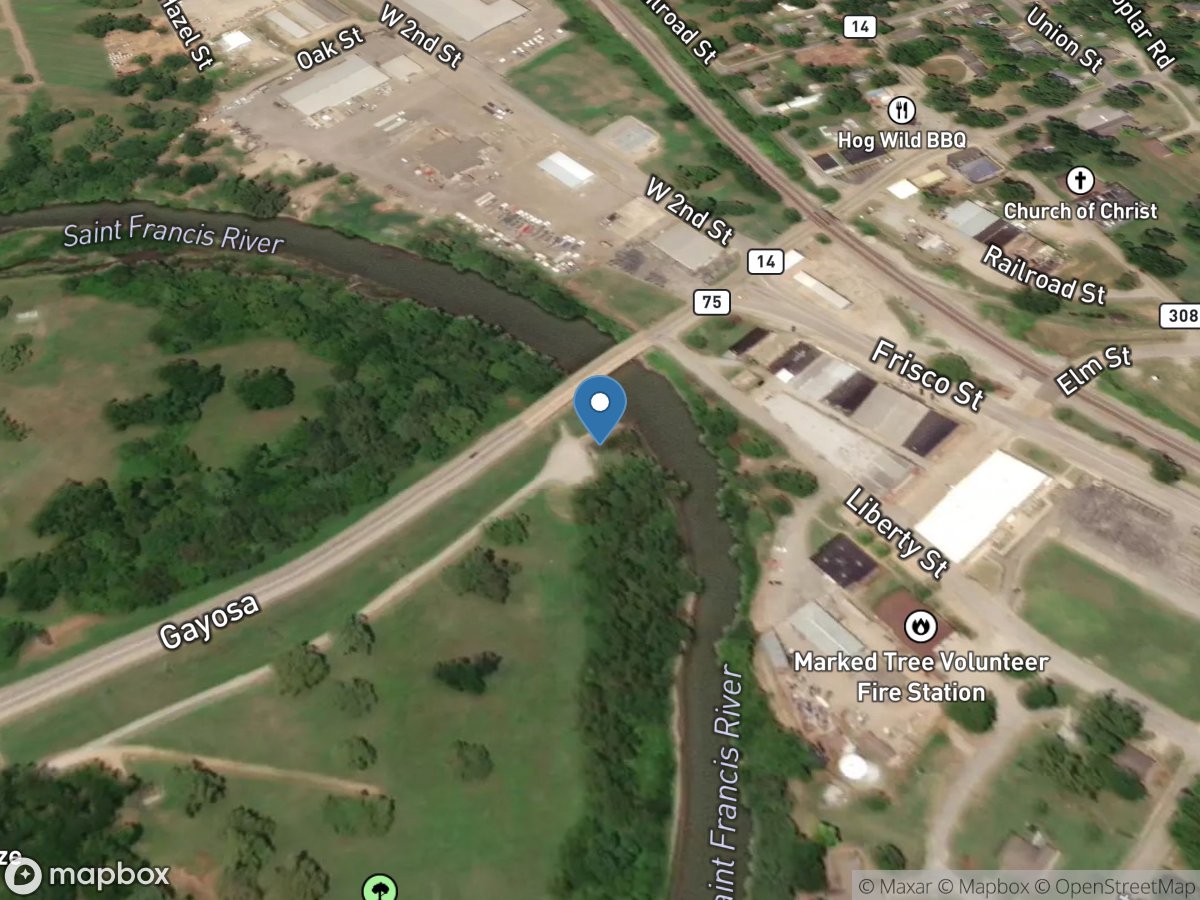 St. Francis Sunken Lands Marked Tree Access