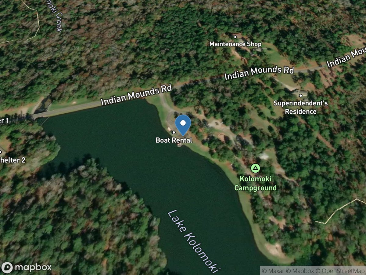 Kolomoki Mounds State Park - Kolomoki Lake