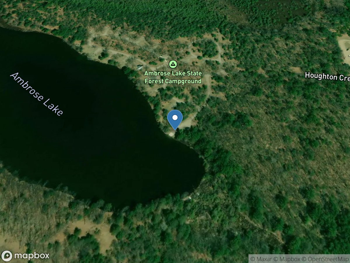 Ambrose Lake State Forest Campground