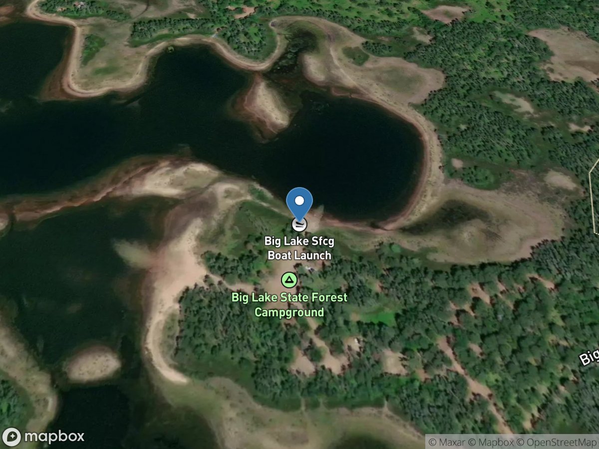 Big Lake State Forest Campground