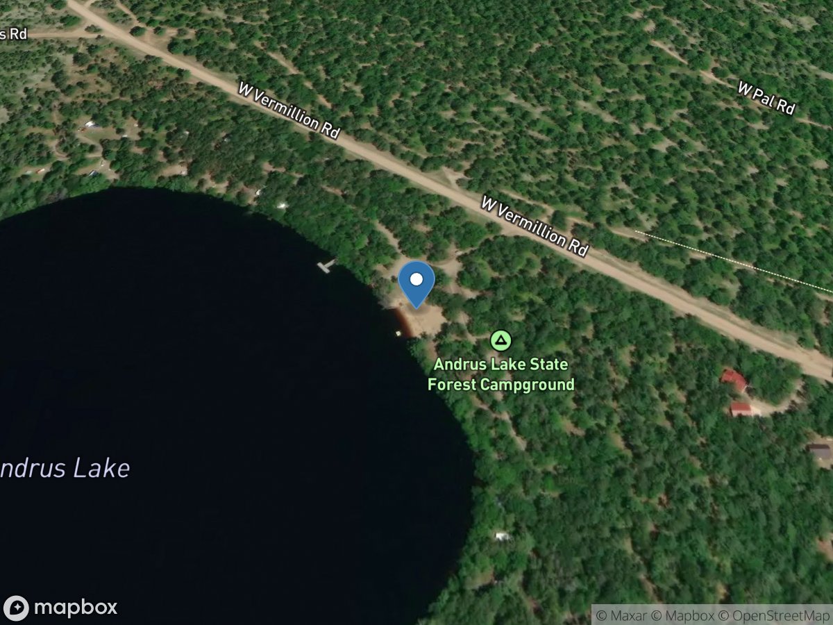 Andrus Lake State Forest Campground