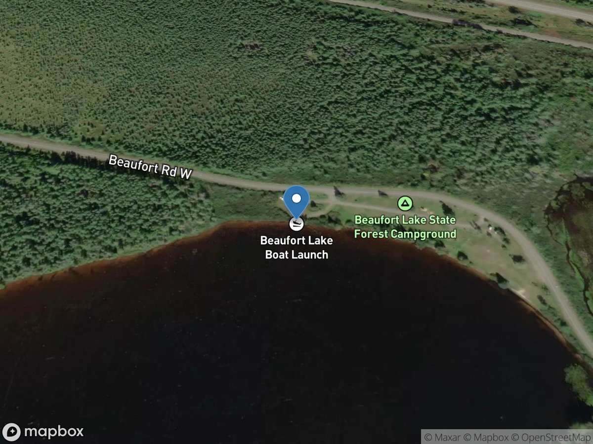 Beaufort Lake State Forest Campground