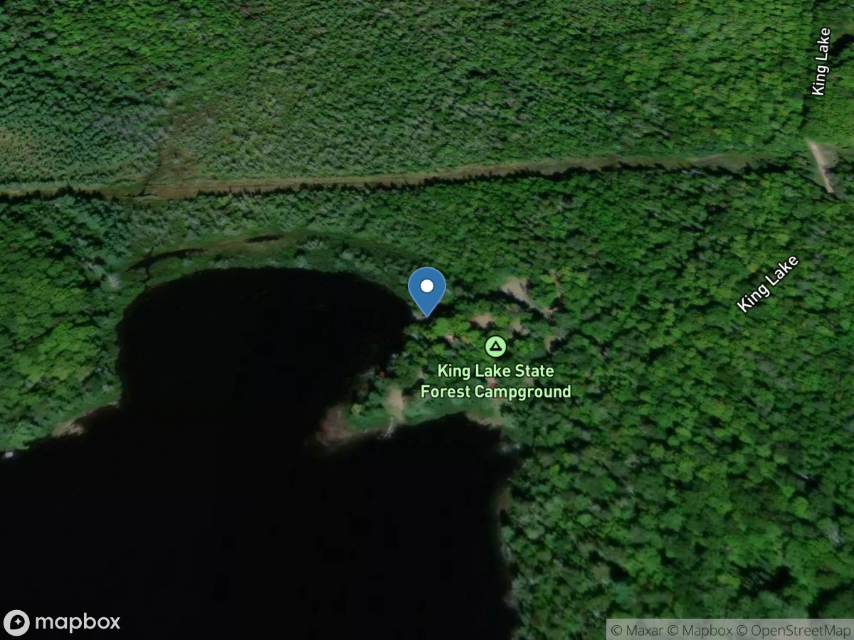King Lake State Forest Campground