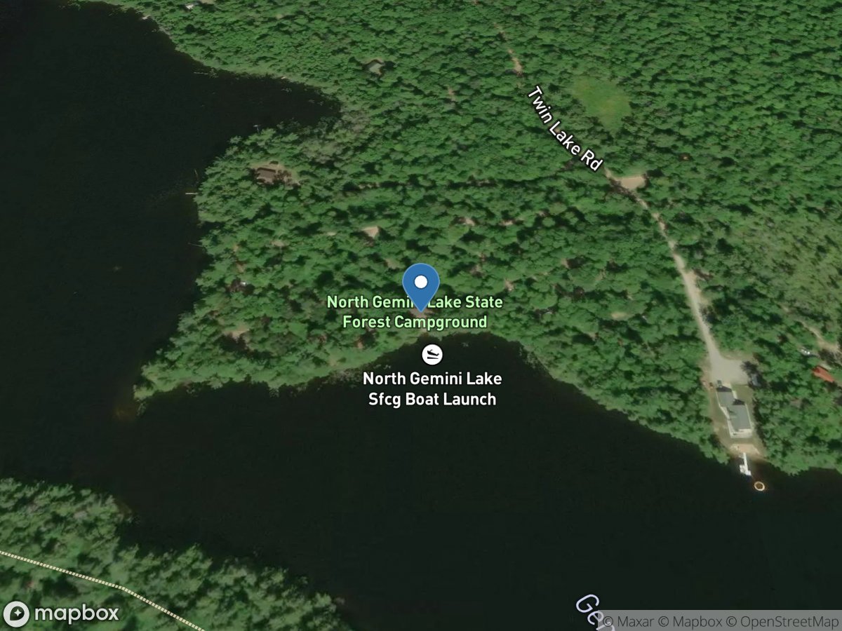 North Gemini Lake State Forest Campground