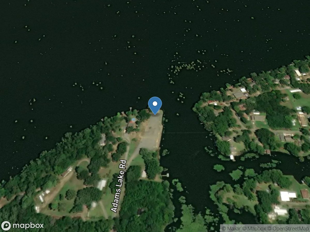 Adams Lake Landing Boat Ramp