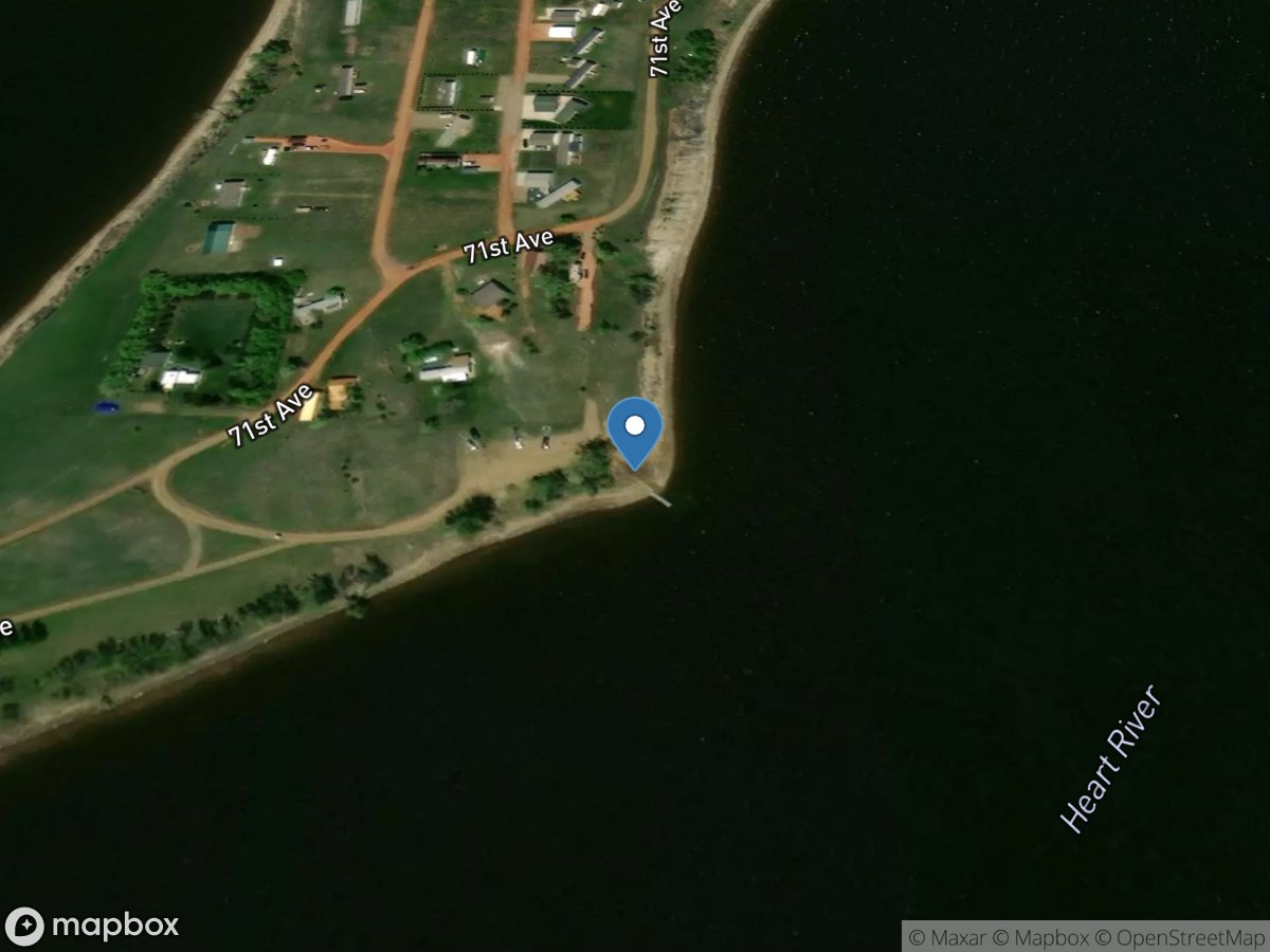 Heart Butte Reservoir