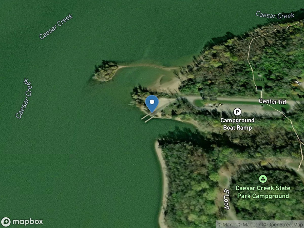 Caesar Creek State Park - Campground Ramp