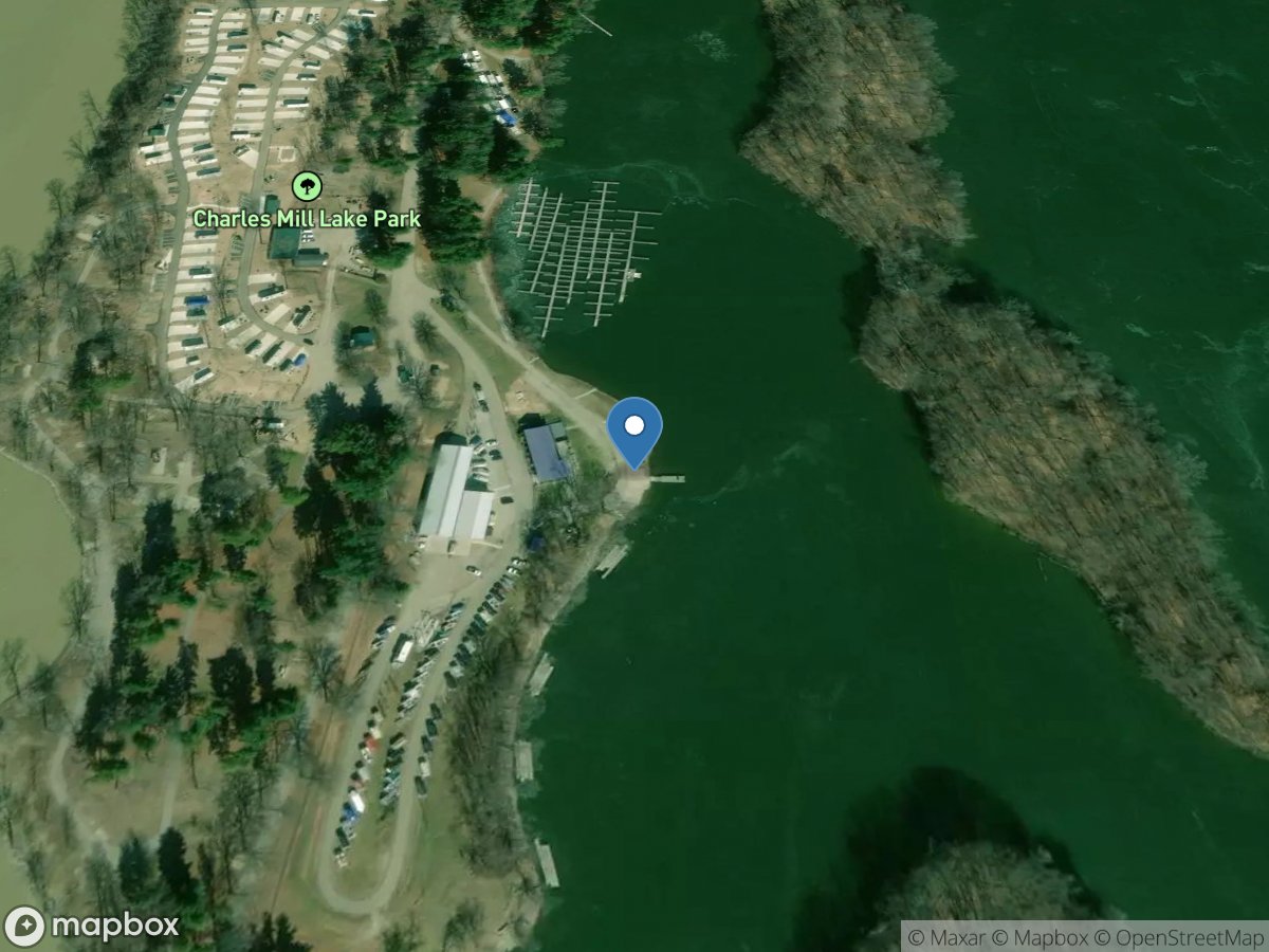 Charles Mill Lake Marina ramp