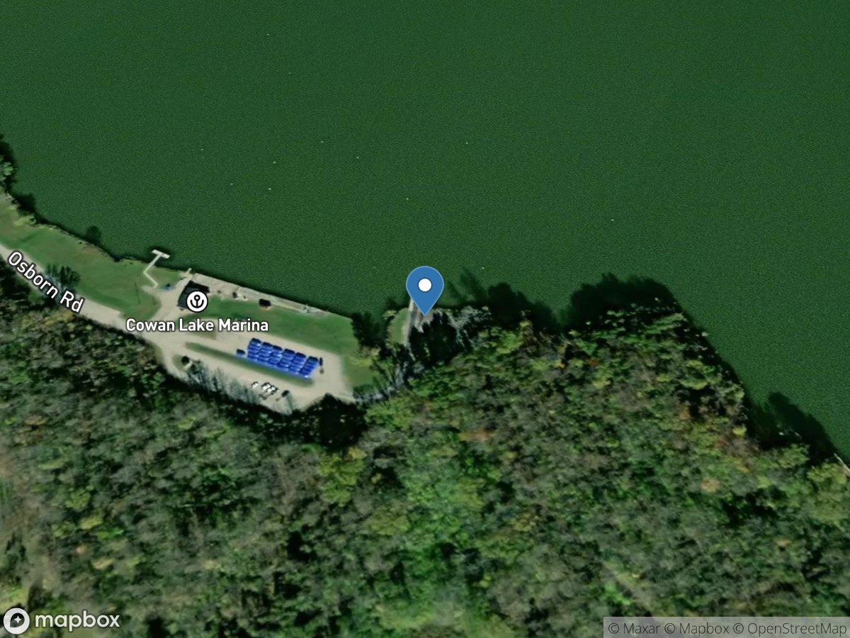 Cowan Lake State Park - West End Ramp