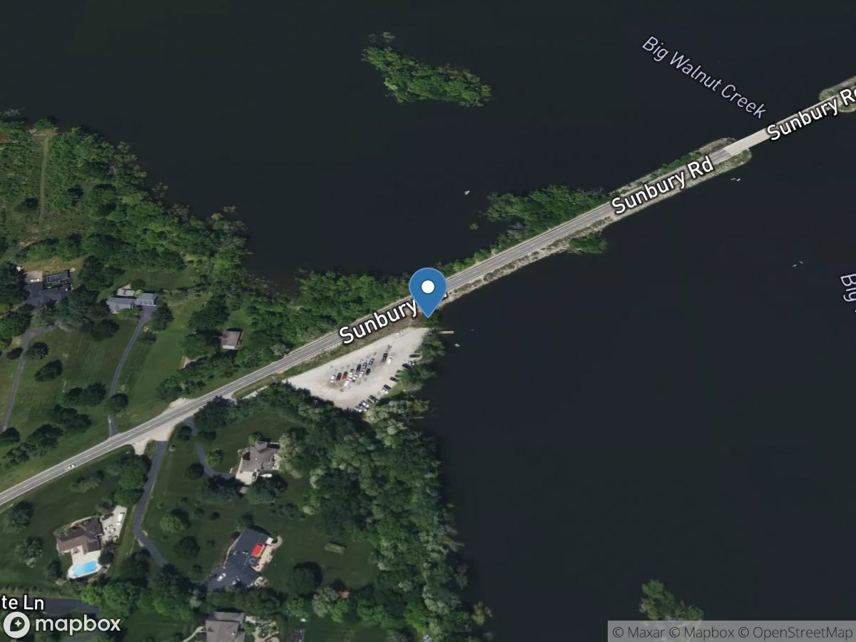 Hoover Reservoir - Baldridge Boat Ramp