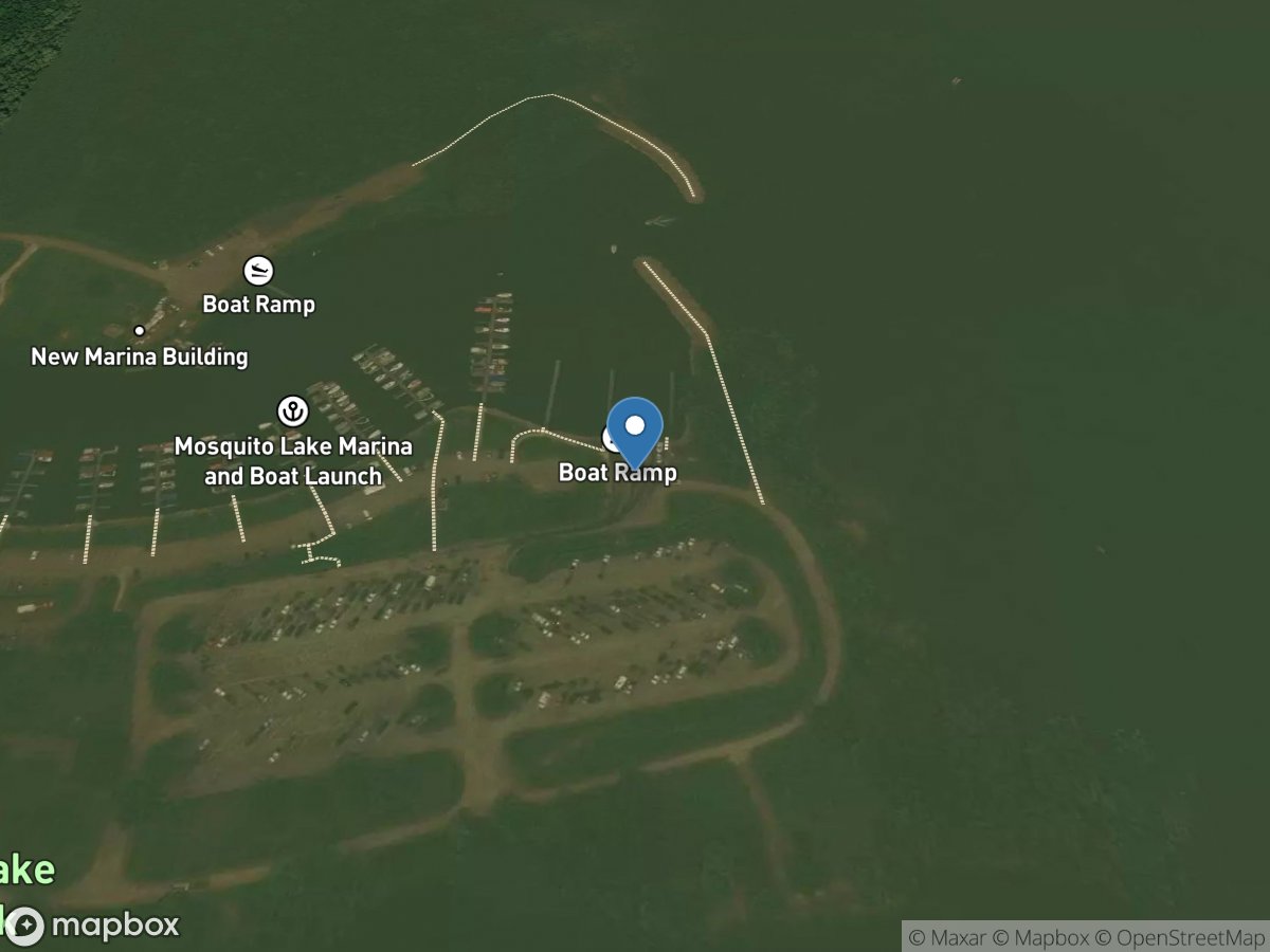 Mosquito Lake State Park - Main Park Ramp