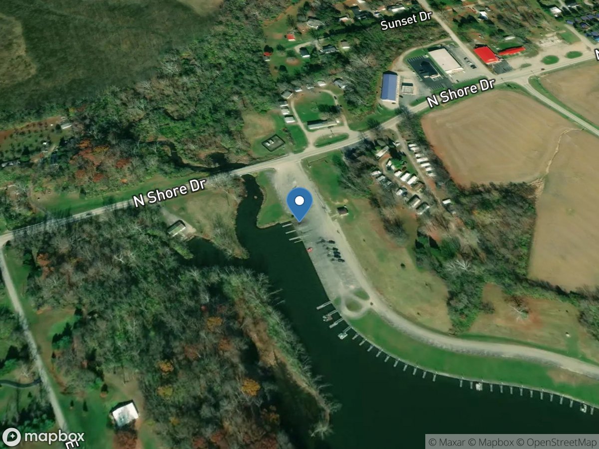 Rocky Fork State Park - North Beach Launch Ramp