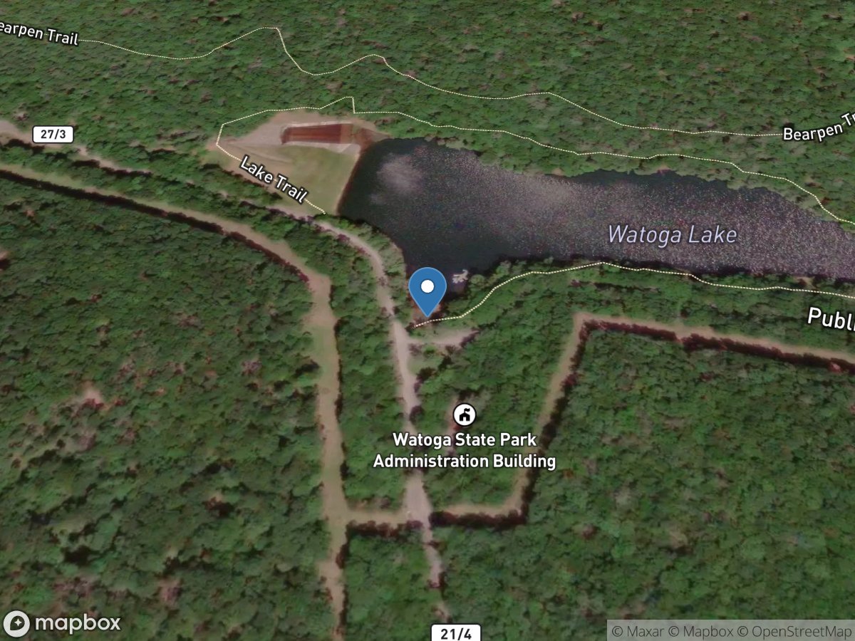 Watoga State Park Lake