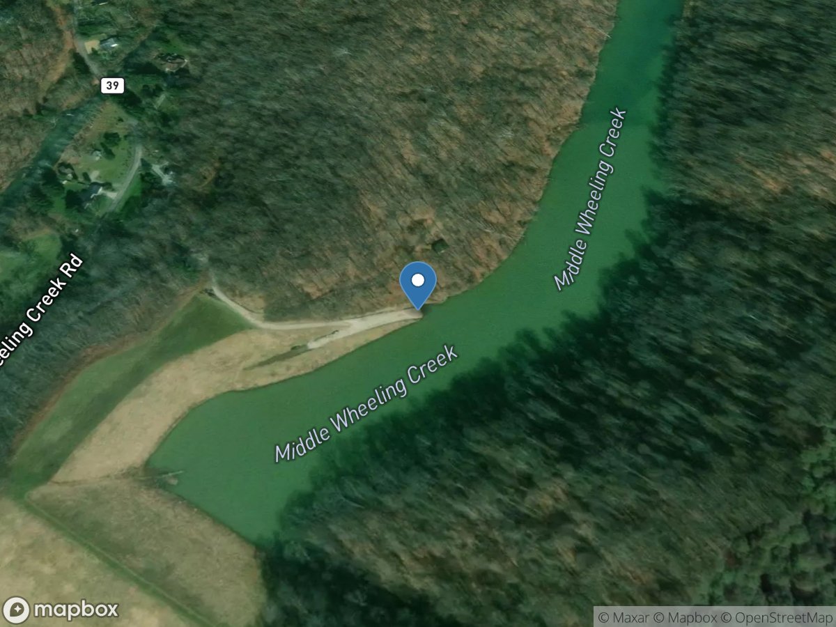 Middle Wheeling Creek Lake