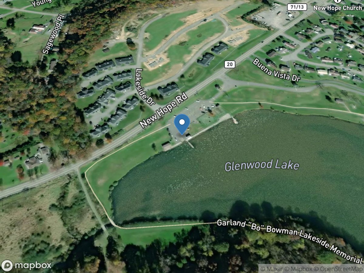 North Fork Brush Creek (Glenwood Lake)