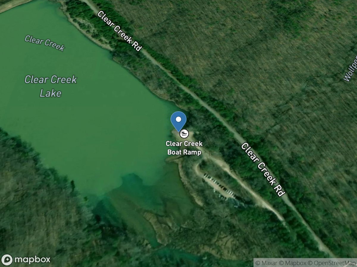 Clear Creek Lake Access