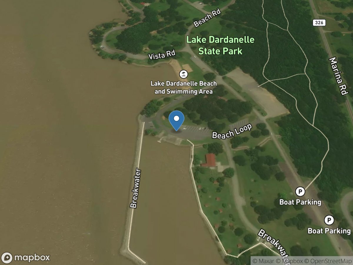 Lake Dardanelle SP at Russellville South Access