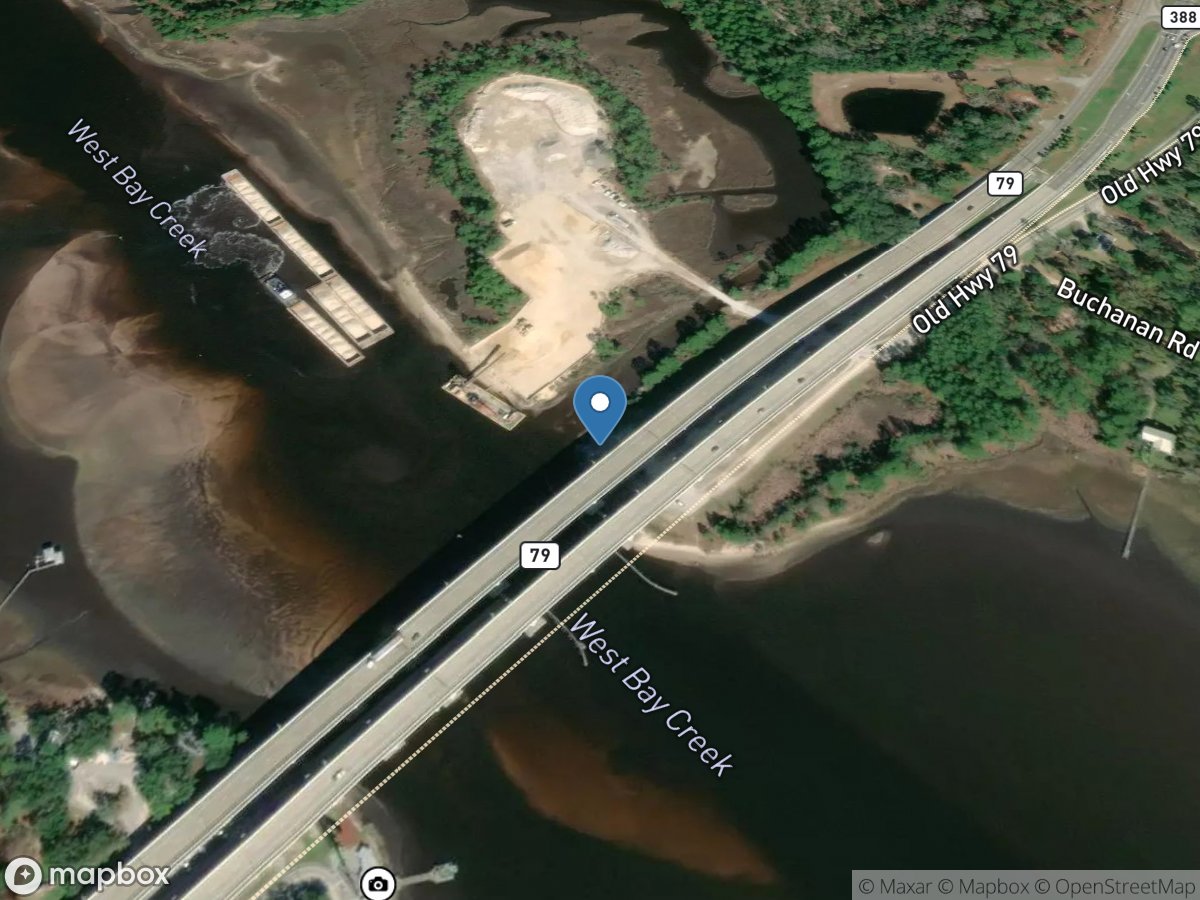 B.V. Buchanan Bridge North Shore Undeveloped Access Point