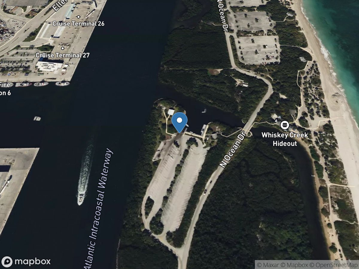 Alfonso Giles Boat Ramp at Mizell-Johnson State Park