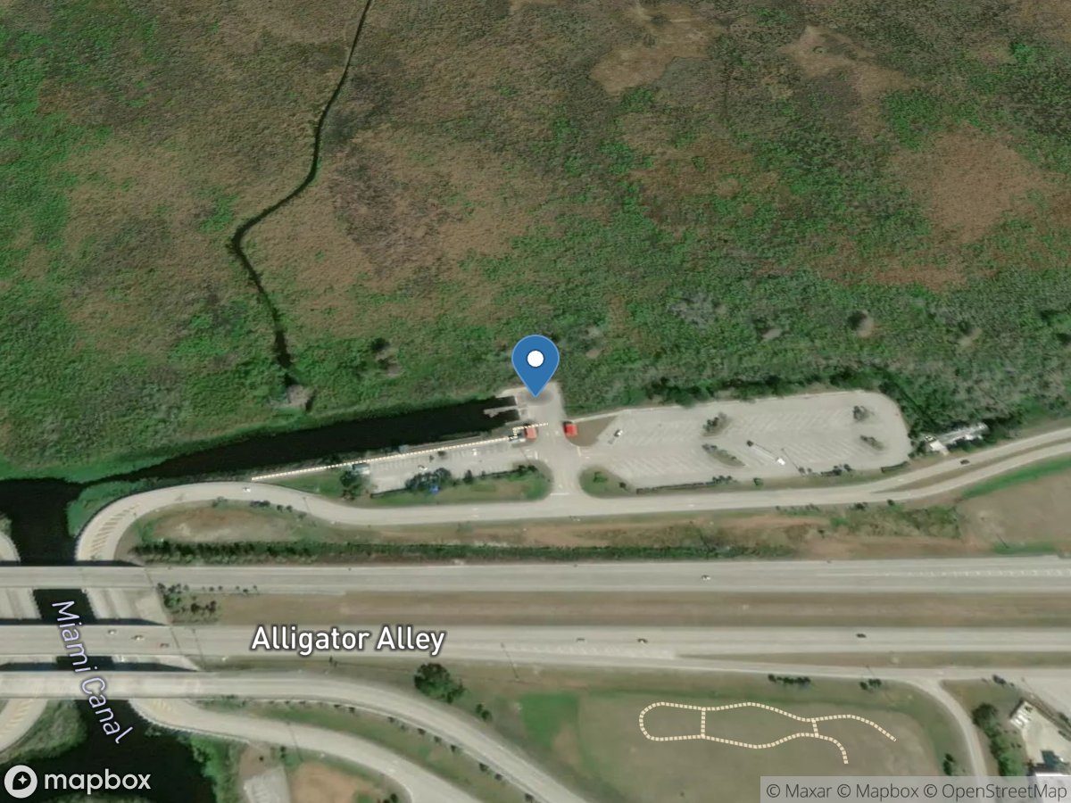 Everglades WMA - Alligator Alley - Mile 35 Rest Area North