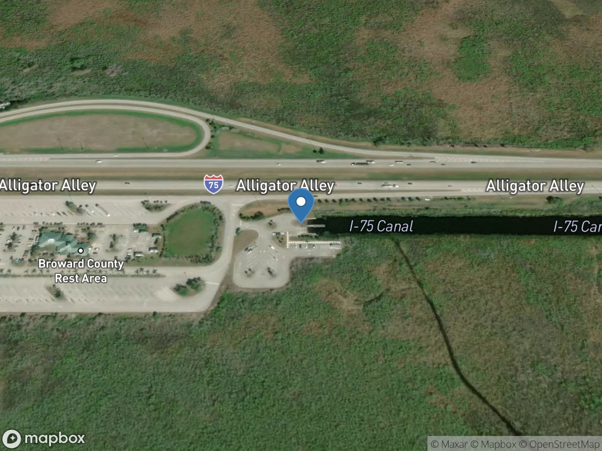 Everglades WMA - Alligator Alley - Mile 35 Rest Area South East