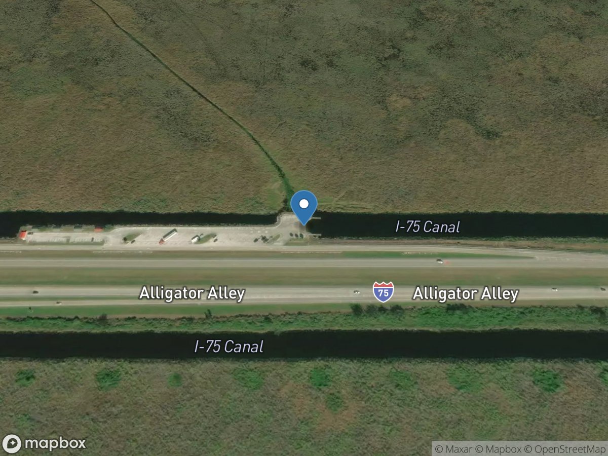 Everglades WMA - Alligator Alley - Mile 31 Westbound