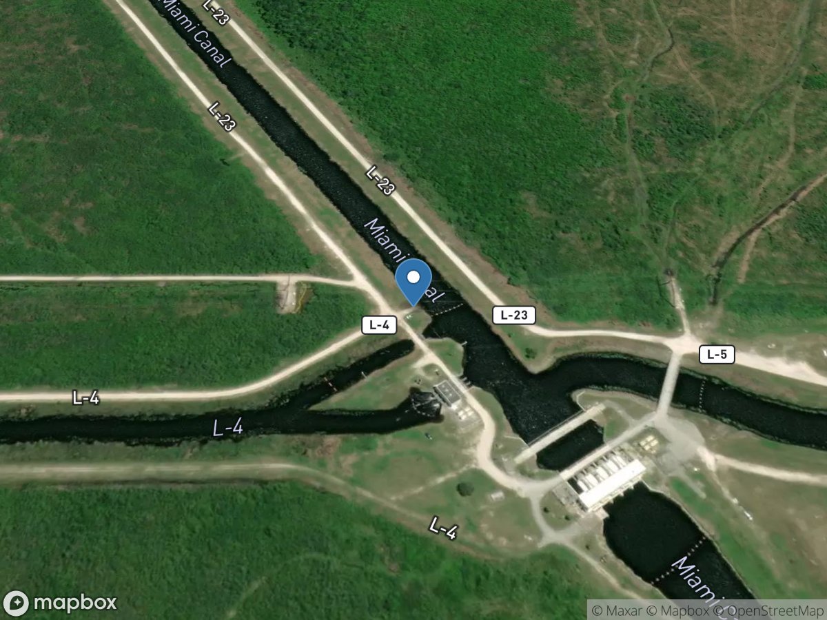 Miami Canal North Of S-8