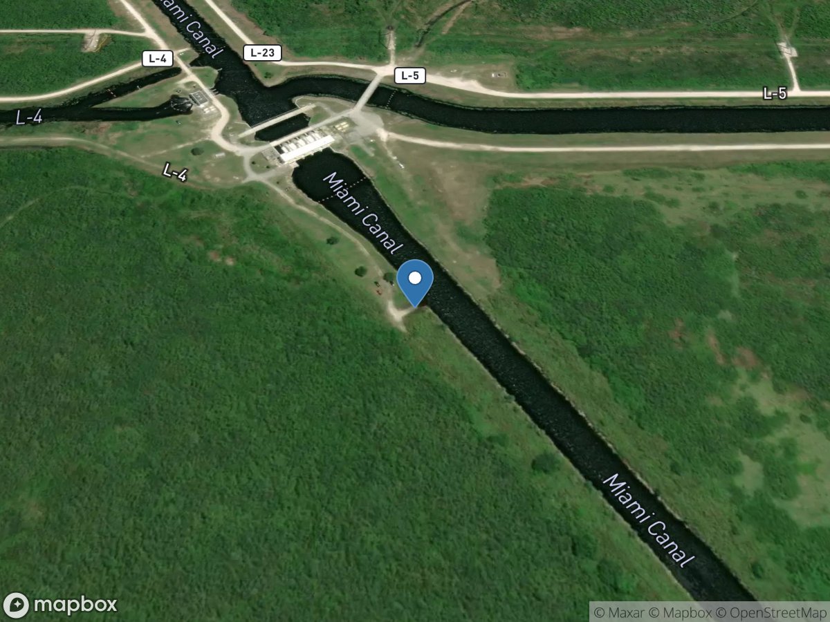 Miami Canal South Of S-8