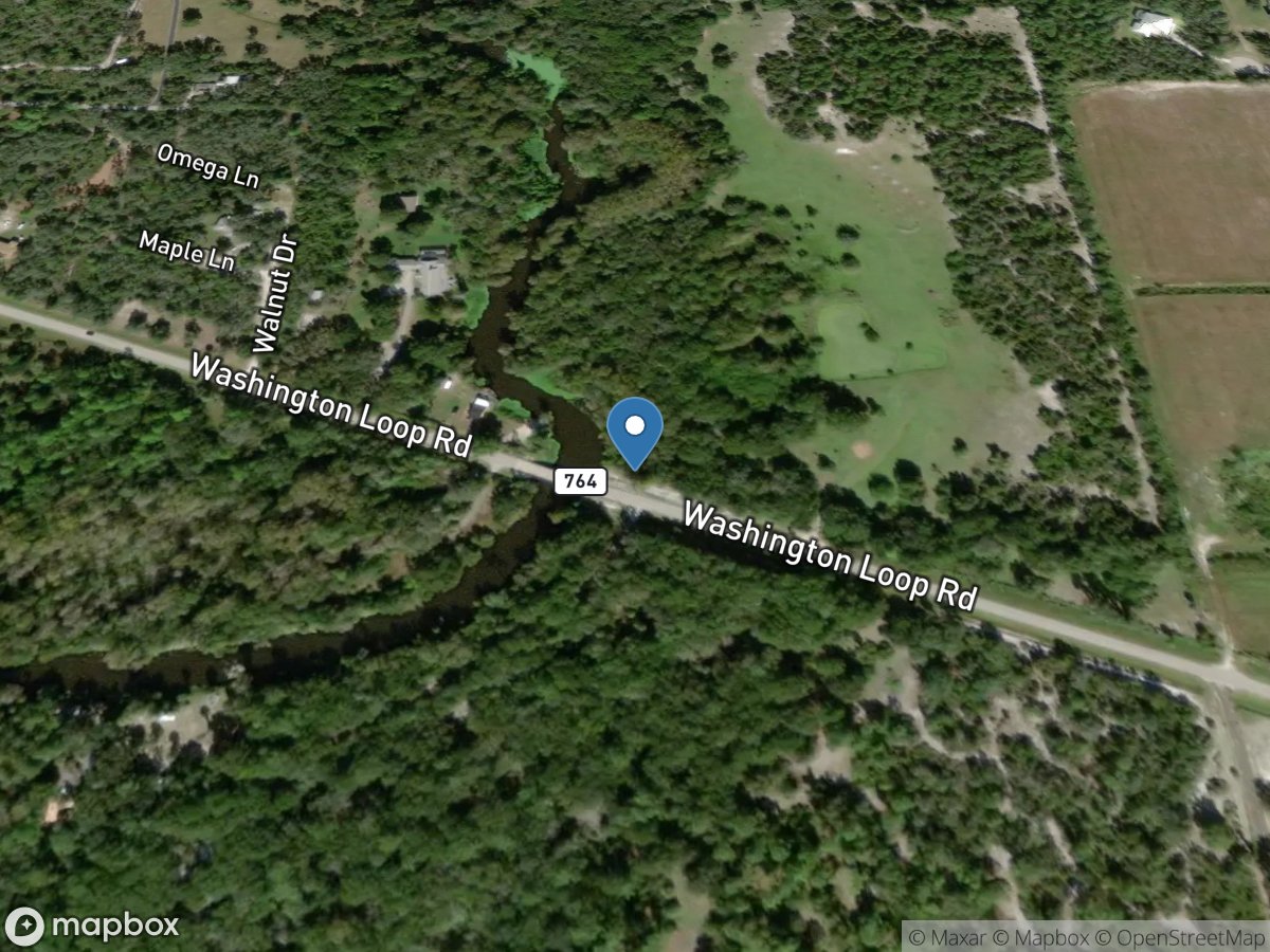 Prairie Creek at Washington Loop Bridge