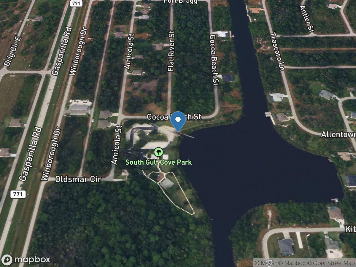 South Gulf Cove Park Public Boat Ramp