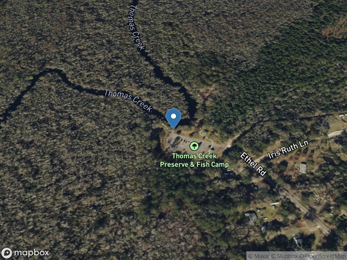 Thomas Creek Preserve Boat Ramp and Canoe/Kayak Launch