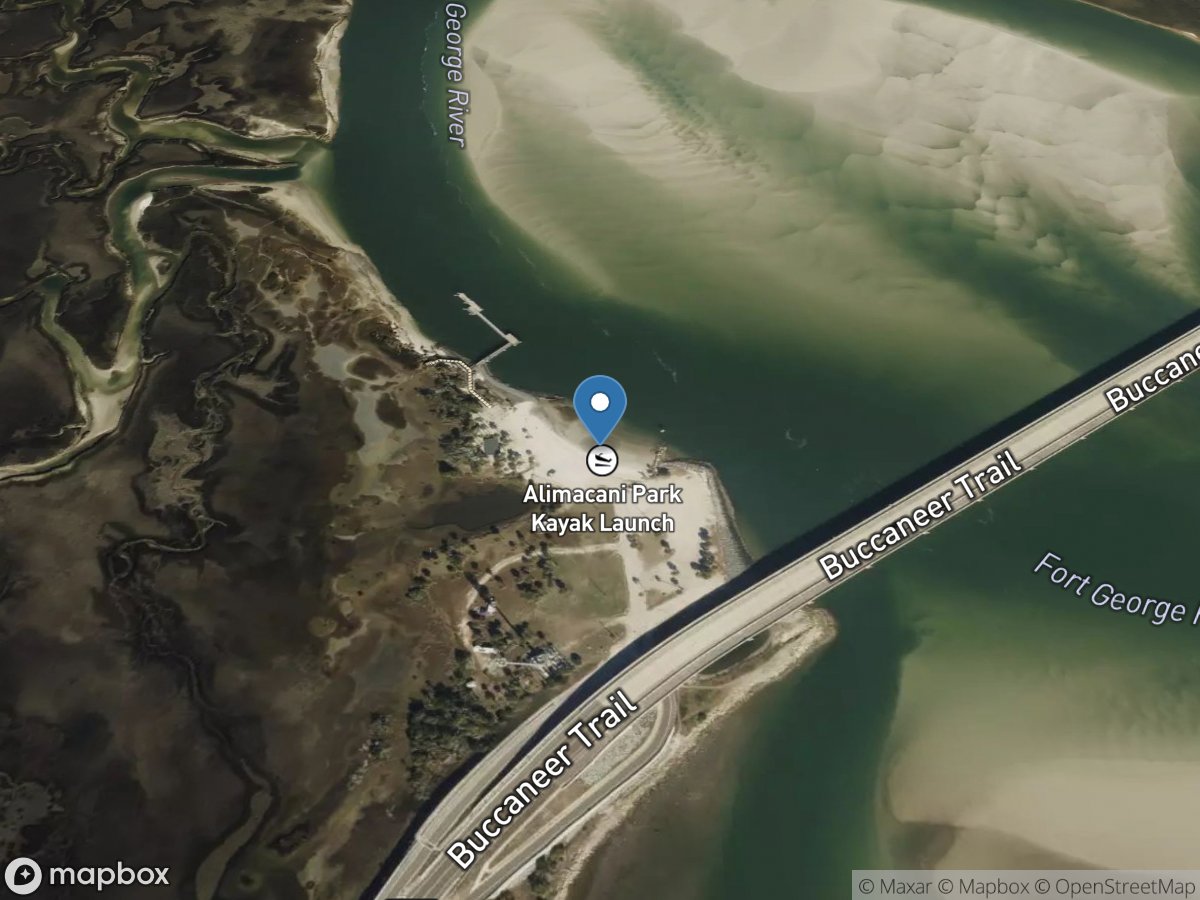 Alimicani Unimproved Ramp - Huguenot Memorial Park