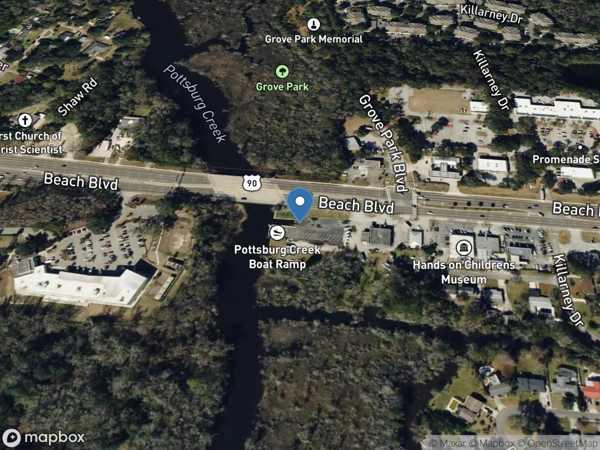 Pottsburg Creek Public Boat Ramp