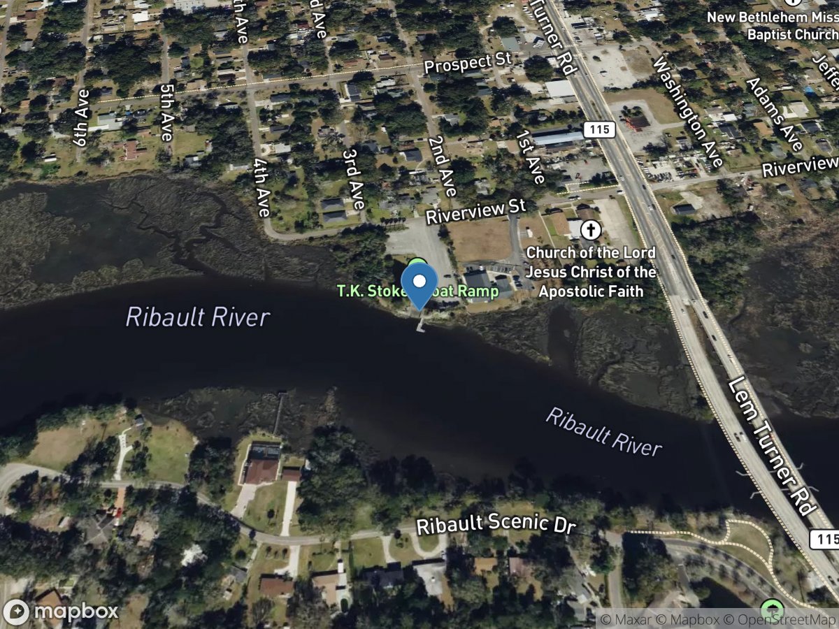 T. K. Stokes Public Boat Ramp